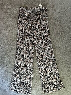 NWT womens small Aerie leopard pj pants